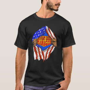 Super Restaurant General Manager Hero Job T-Shirt