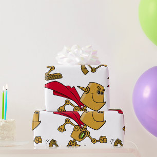Super Robot Geschenkpapier