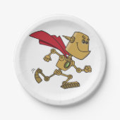 Super Robot Pappteller (Vorderseite)