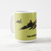 Super Sabre F100 Kaffeetasse (Vorderseite Links)