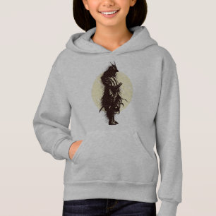 Super Samurai Krieger Silhouette Design Hoodie
