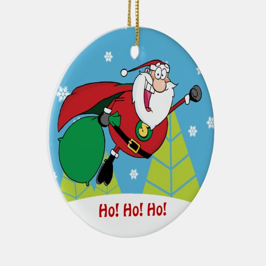 Super Santa Claus Ornament (Rechts)