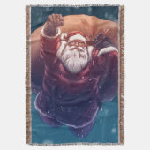 Super Santa Decke (Vorderseite Vertikal)