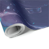 Super Santa Geschenkpapier (Rolleneckpunkt)