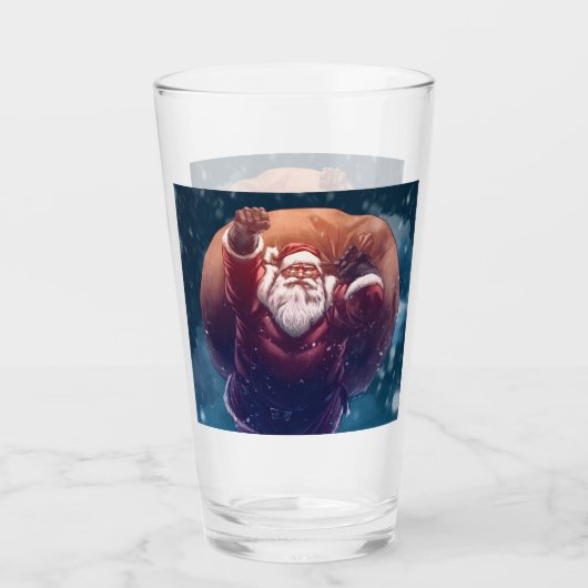 Super Santa Glas (Vorderseite)