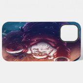 Super Santa iPhone Hülle (Rückseite (Horizontal))