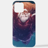 Super Santa iPhone Hülle (Rückseite)