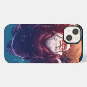 Super Santa iPhone Hülle (Rückseite (Horizontal))