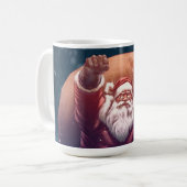Super Santa Kaffeetasse (Vorderseite Links)