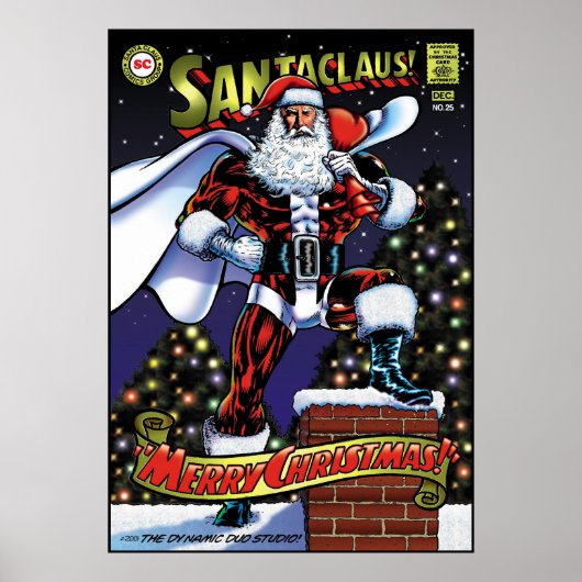 Super Santa Poster (Vorne)