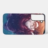 Super Santa Samsung Galaxy Hülle (Rückseite (Horizontal))