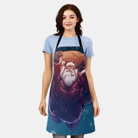 Super Santa Schürze (Getragen)