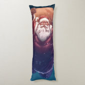 Super Santa Seitenschläferkissen (Rückseite (Vertikal))