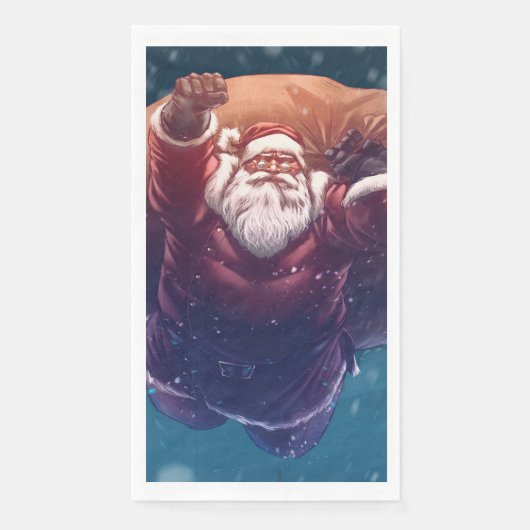 Super Santa Serviette (Vorderseite)