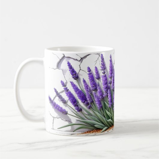 Super schöne Lavendel-Tasse Kaffeetasse (Links)