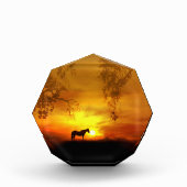 Super Schönes Pferd Fine Art Decor Block (Vorderseite)