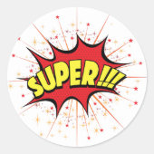 Super School Sticker (Vorderseite)