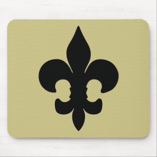 Super schwarze Lilie Mousepad
