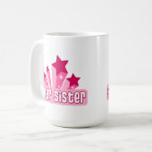 Super Schwester Kaffeetasse (Vorderseite Links)