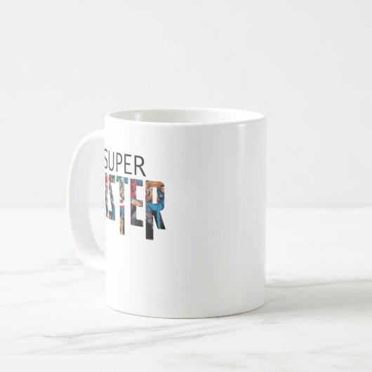 Super Schwester Kaffeetasse (Vorderseite Links)