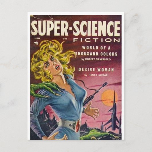 Super Science 5 Postkarte (Vorderseite)