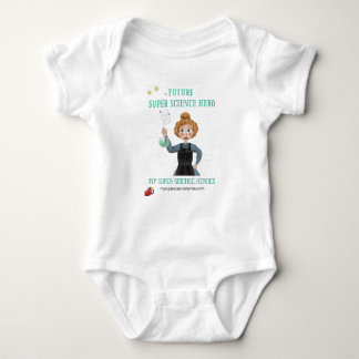 Super Science Baby Bodysuit - Marie Curie Baby Strampler