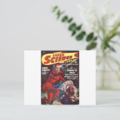 Super Science Postkarte (Stehend Vorderseite)