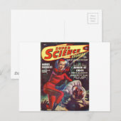 Super Science Postkarte (Vorne/Hinten)
