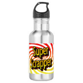 "Super Scrapper" Edelstahlflasche (Vorderseite)