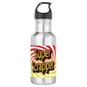 "Super Scrapper" Edelstahlflasche