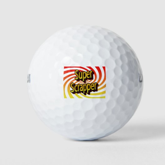 "Super Scrapper" Golfball (Vorderseite)