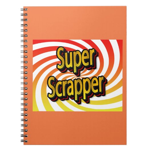 "Super Scrapper" Notizblock (Vorderseite)