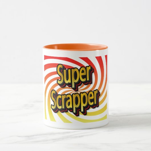 "Super Scrapper" Tasse (Zentrum)