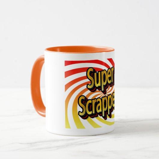 "Super Scrapper" Tasse (Vorderseite Links)