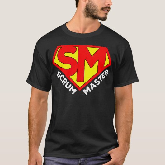 Super Scrum Master Agil Scrum Master T-Shirt (Vorderseite)