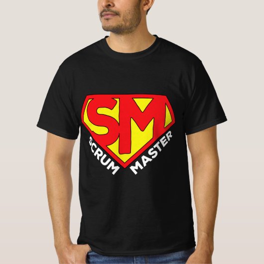 Super Scrum Master - Agile Scrum Master T-Shirt (Vorderseite)