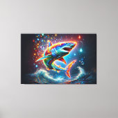 Super Shark Leinwanddruck (Vorderseite)