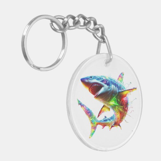 Super Shark Schlüsselanhänger (Vorderseite links)