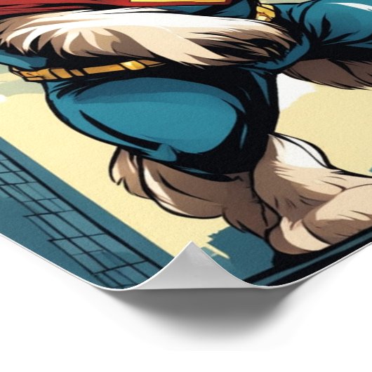 Super Shih Tzu Poster (Ecke)