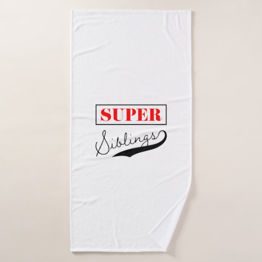 Super Sibling Badehandtuch (Badehandtuch)
