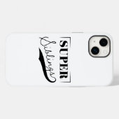 Super Sibling Case-Mate iPhone Hülle (Rückseite (Horizontal))