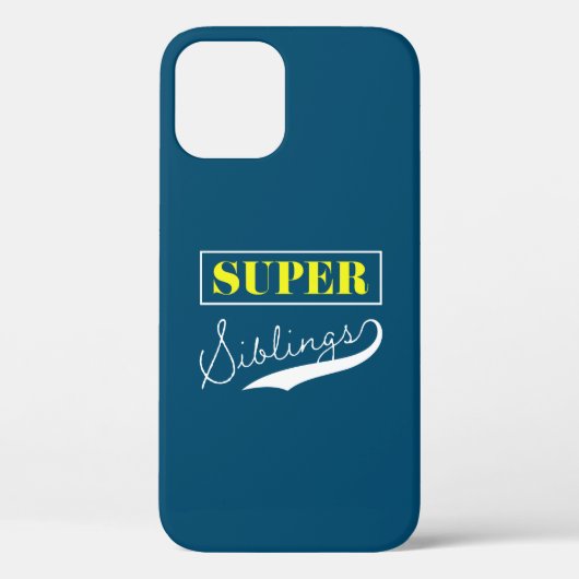 Super Sibling Case-Mate iPhone Hülle (Rückseite)