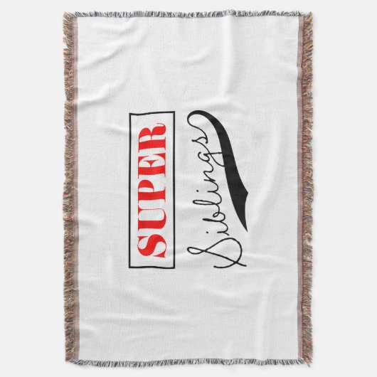 Super Sibling Decke (Vorderseite Vertikal)