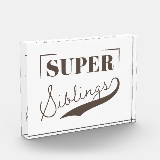 Super Sibling Fotoblock (Links)
