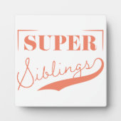 Super Sibling Fotoplatte (Vorderseite)