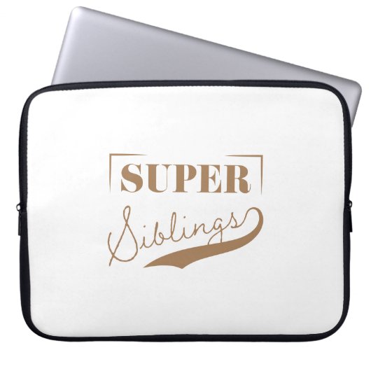 Super Sibling Laptopschutzhülle (Vorderseite)