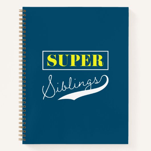 Super Sibling Notizblock (Vorderseite)