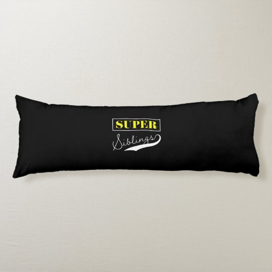 Super Sibling Seitenschläferkissen (Vorderseite)