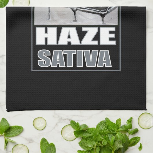 SUPER SILVER HAZE SATIVA GESCHIRRTUCH (Gefaltet)