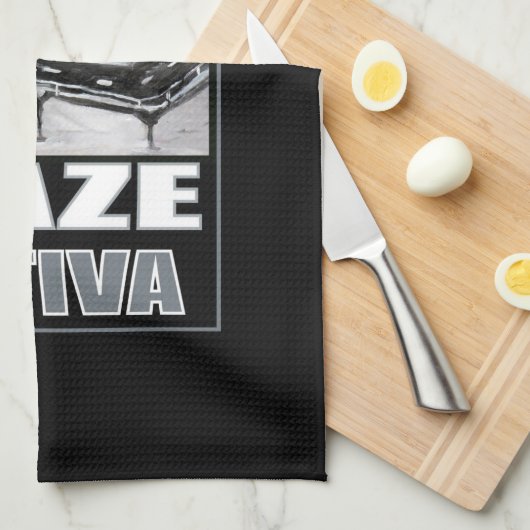 SUPER SILVER HAZE SATIVA GESCHIRRTUCH (Viertel Falte)